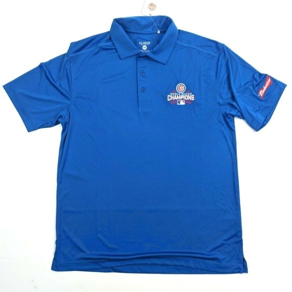 chicago cubs world series polo shirt